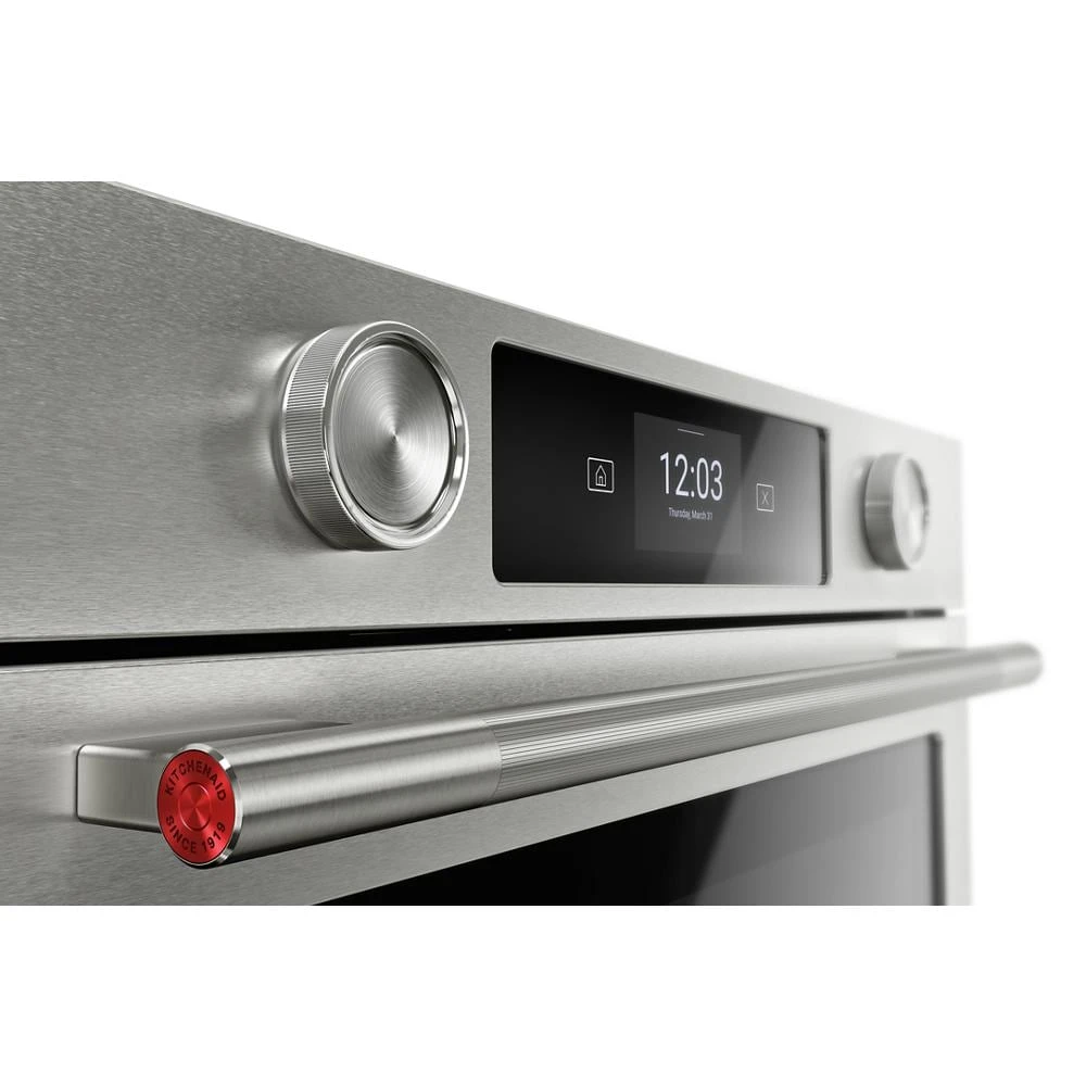 30-inch Smart Electric Single Wall Oven with Assisted Cooking Modes - PrintShield™ Finish view 9