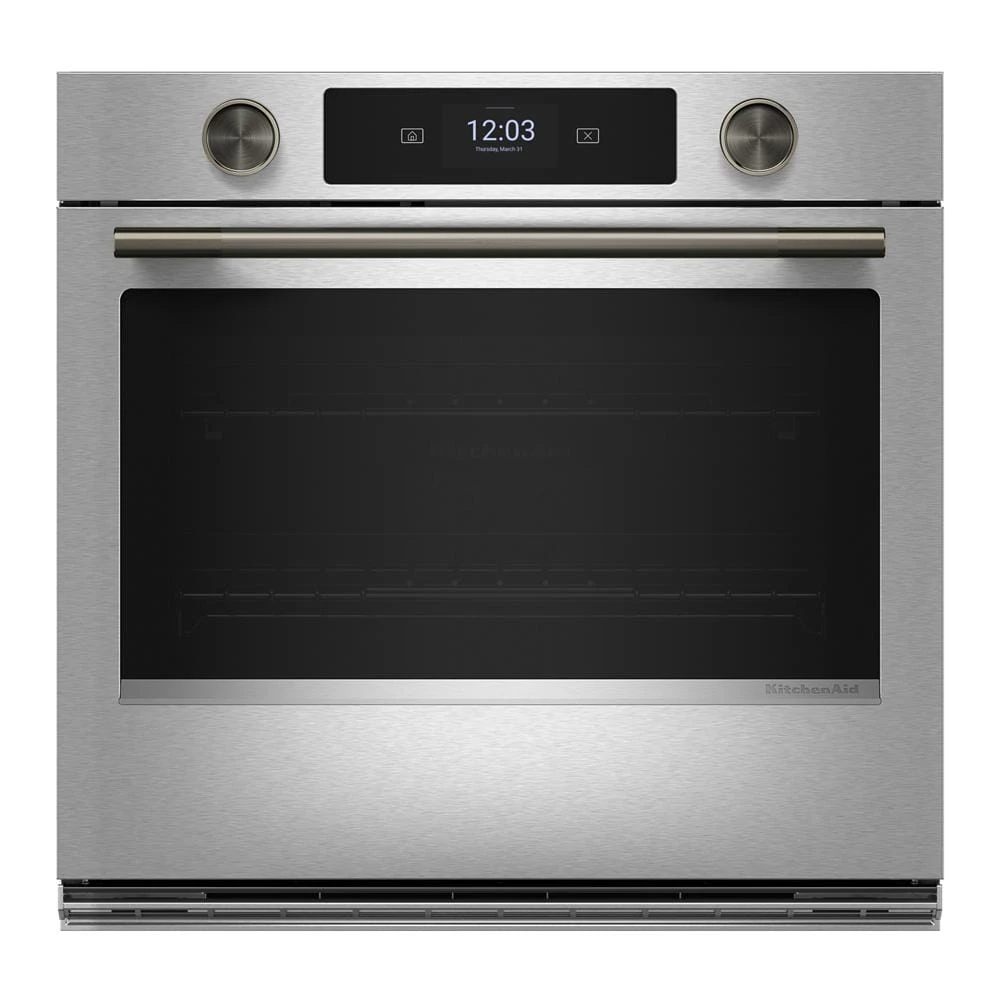 30-inch Smart Electric Single Wall Oven with Assisted Cooking Modes - PrintShield™ Finish view 3
