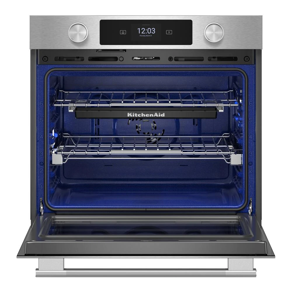30-inch Smart Electric Single Wall Oven with Assisted Cooking Modes - PrintShield™ Finish view 26