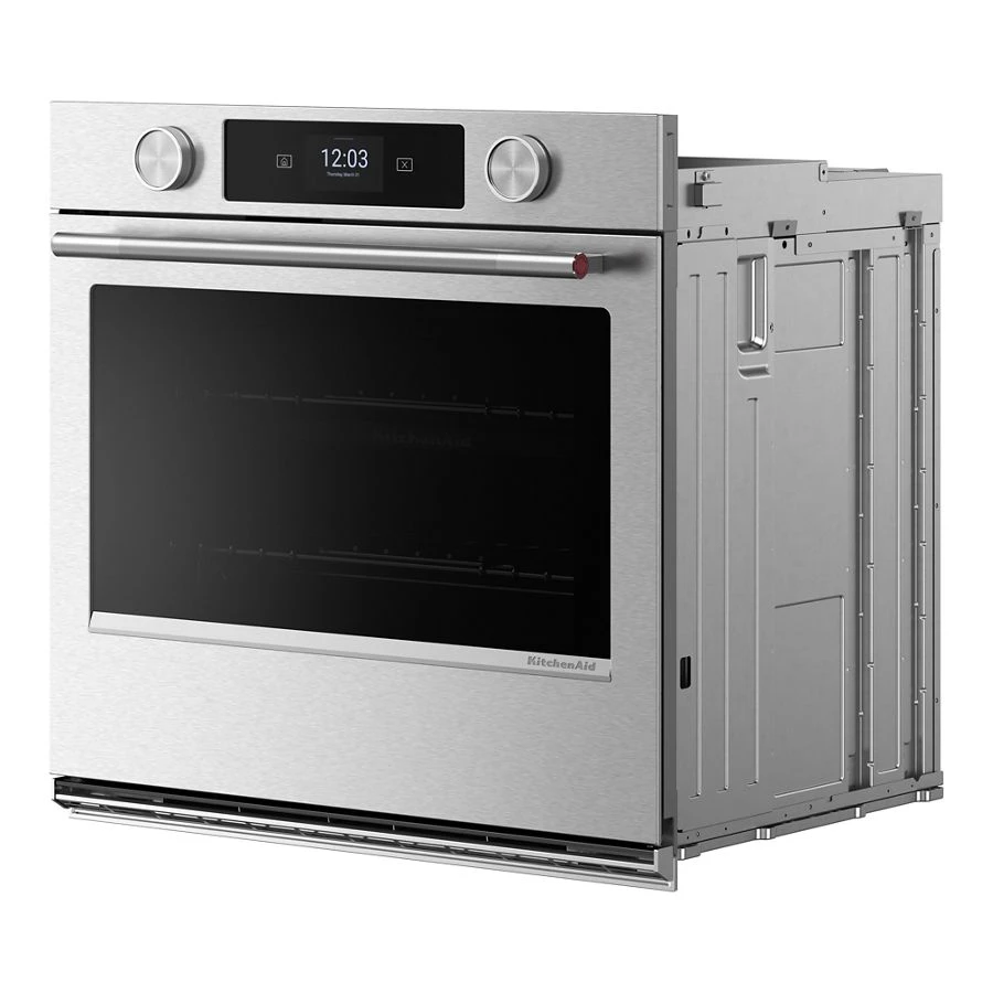 30-inch Smart Electric Single Wall Oven With Assisted Cooking Modes - Printshield™ Finish KOES730SPS
