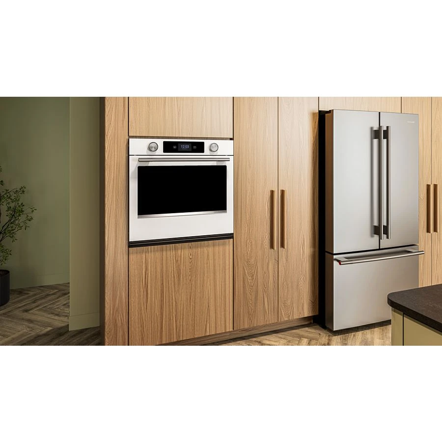 30-inch Smart Electric Single Wall Oven With Assisted Cooking Modes - White KOES730SWH