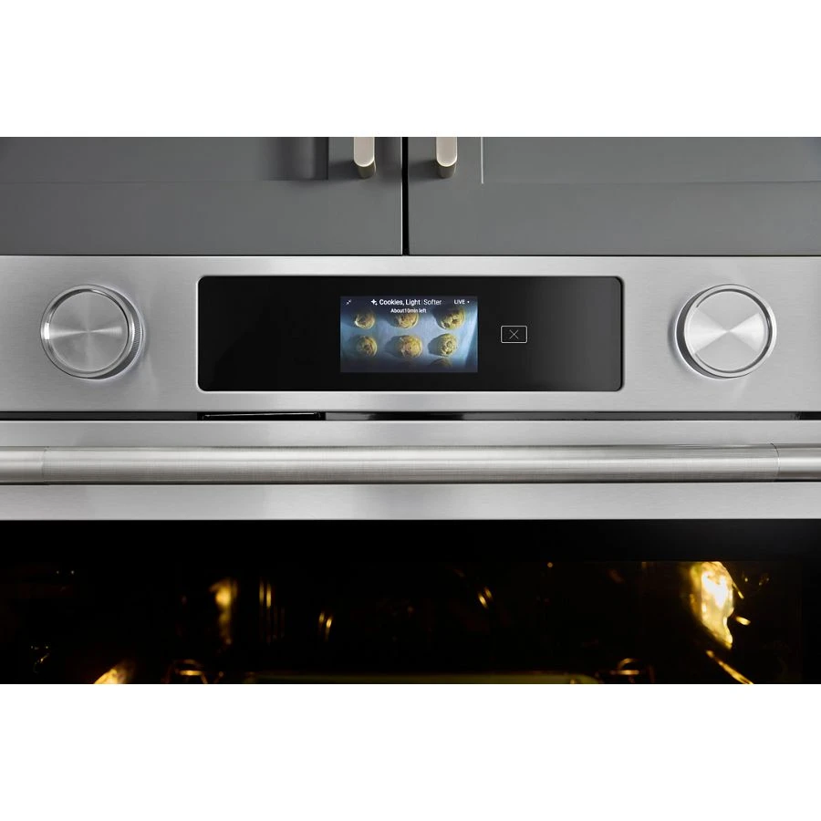 30-inch Smart Electric Single Wall Oven With Intelligent Cooking Camera - Black Ore KOES930SBE