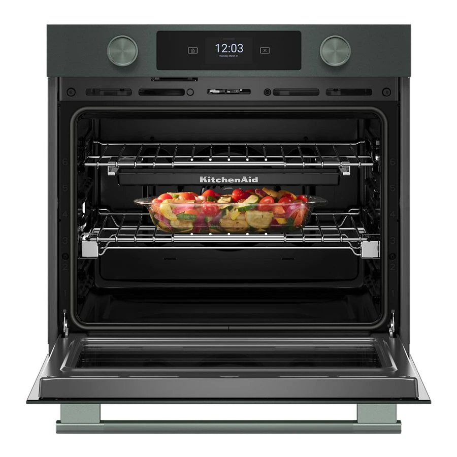 30-inch Smart Electric Single Wall Oven With Intelligent Cooking Camera - Juniper KOES930SJP