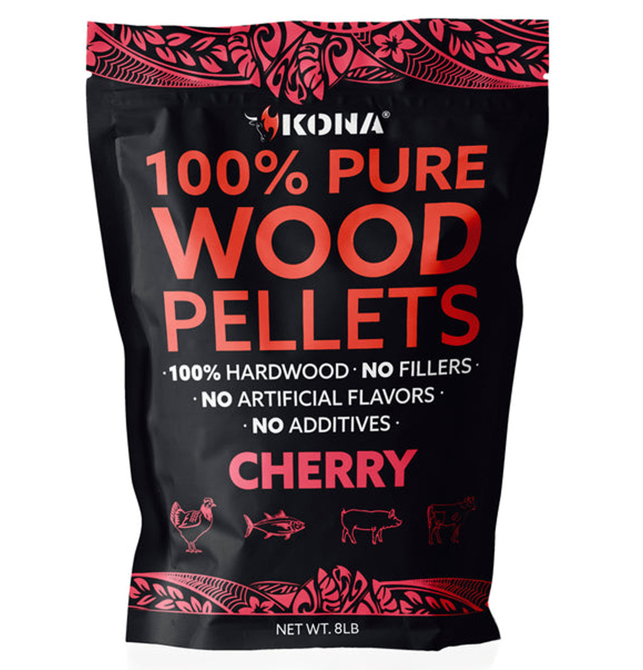Kona 100% Cherry 8 pound bag KONAPELLETCHERRY8KON
