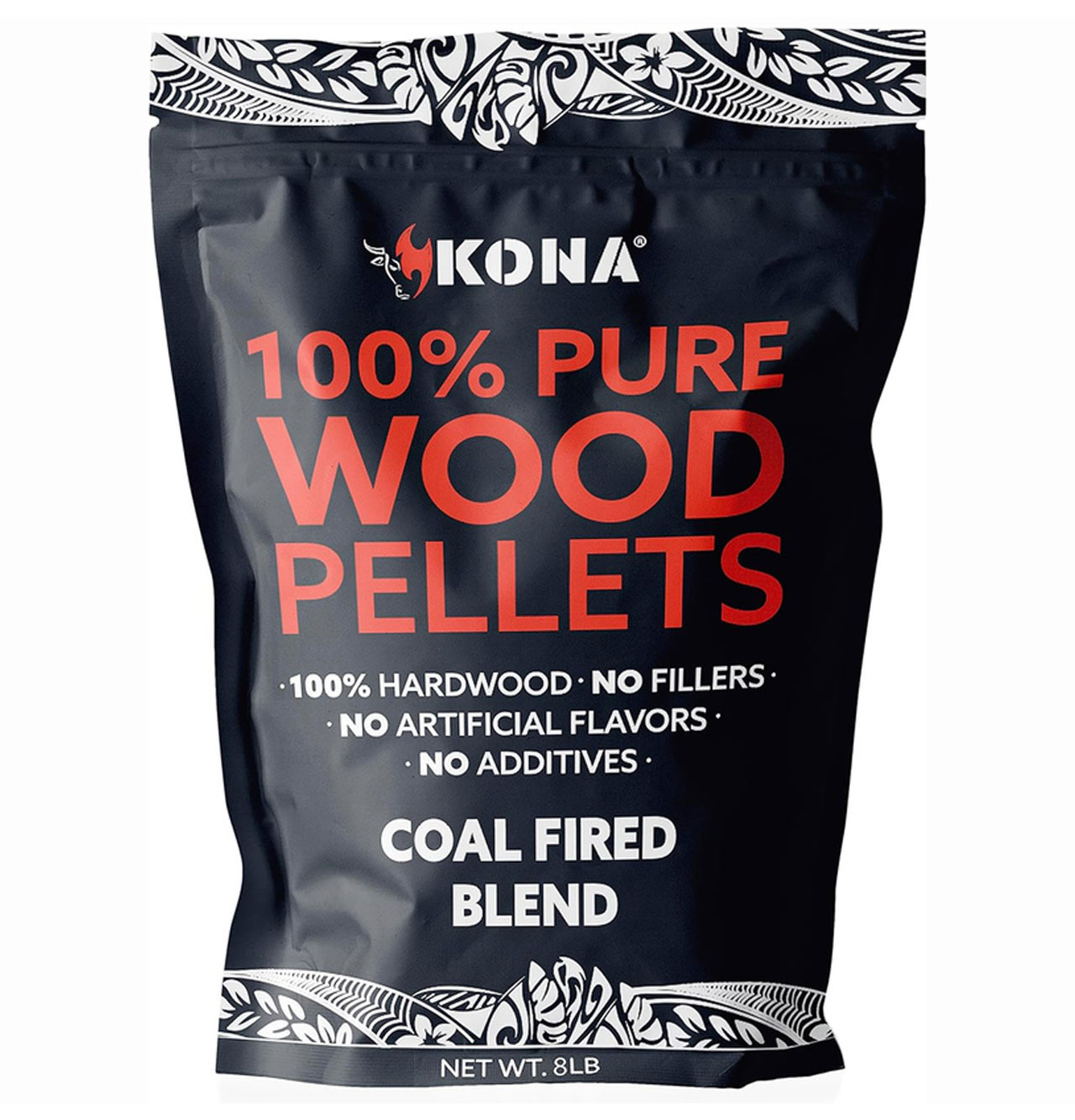 Kona 100% Coal Fired Blend 8 pound bag KONAPELLETCOAL8KON