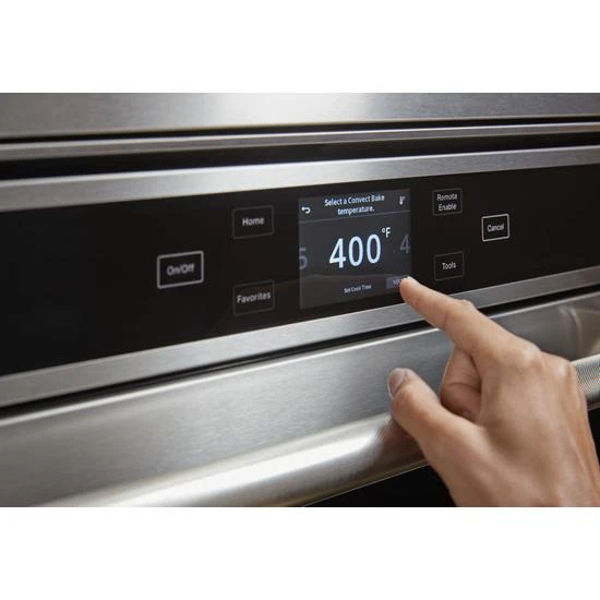 24" Smart Single Wall Oven with True Convection view 7