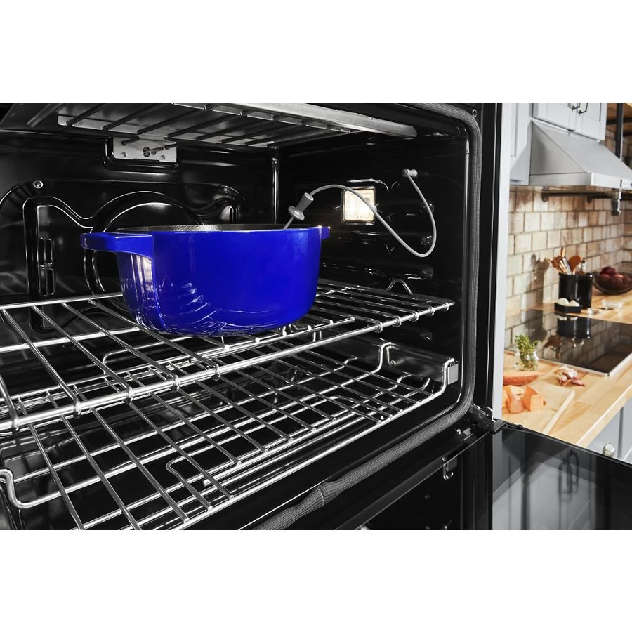 Smart Oven+ 30" Single Oven With Powered Attachments And Printshield™ Finish KOSE900HBS