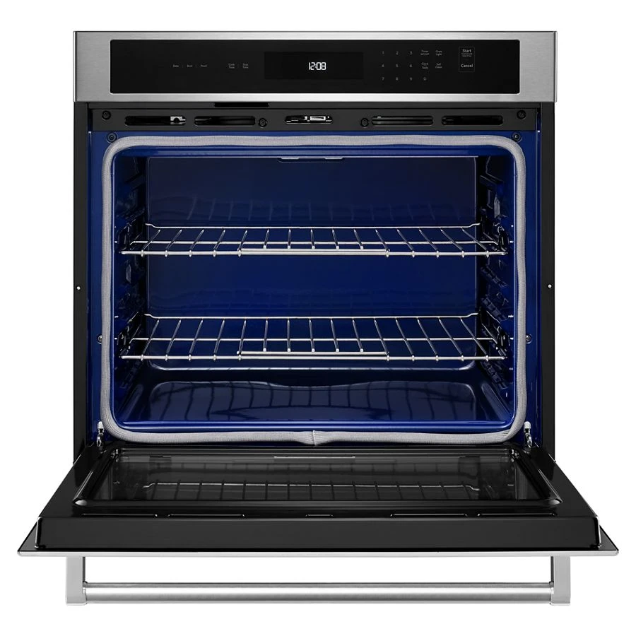 27" Single Wall Oven with Even-Heat Thermal Bake/Broil KOST107ESS, product image 2 of 3