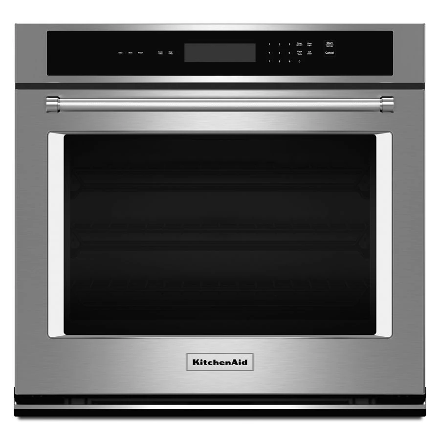 27" Single Wall Oven with Even-Heat Thermal Bake/Broil KOST107ESS