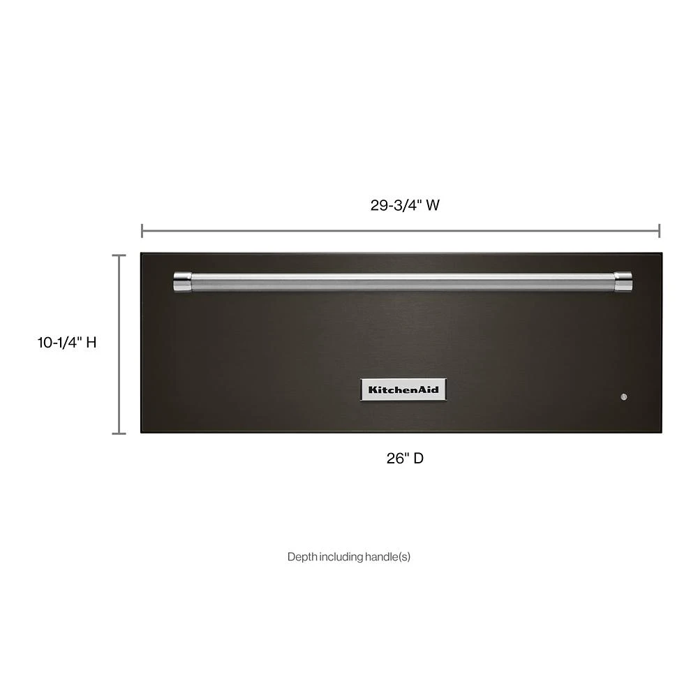 30'' Slow Cook Warming Drawer with PrintShield™ Finish KOWT100EBS