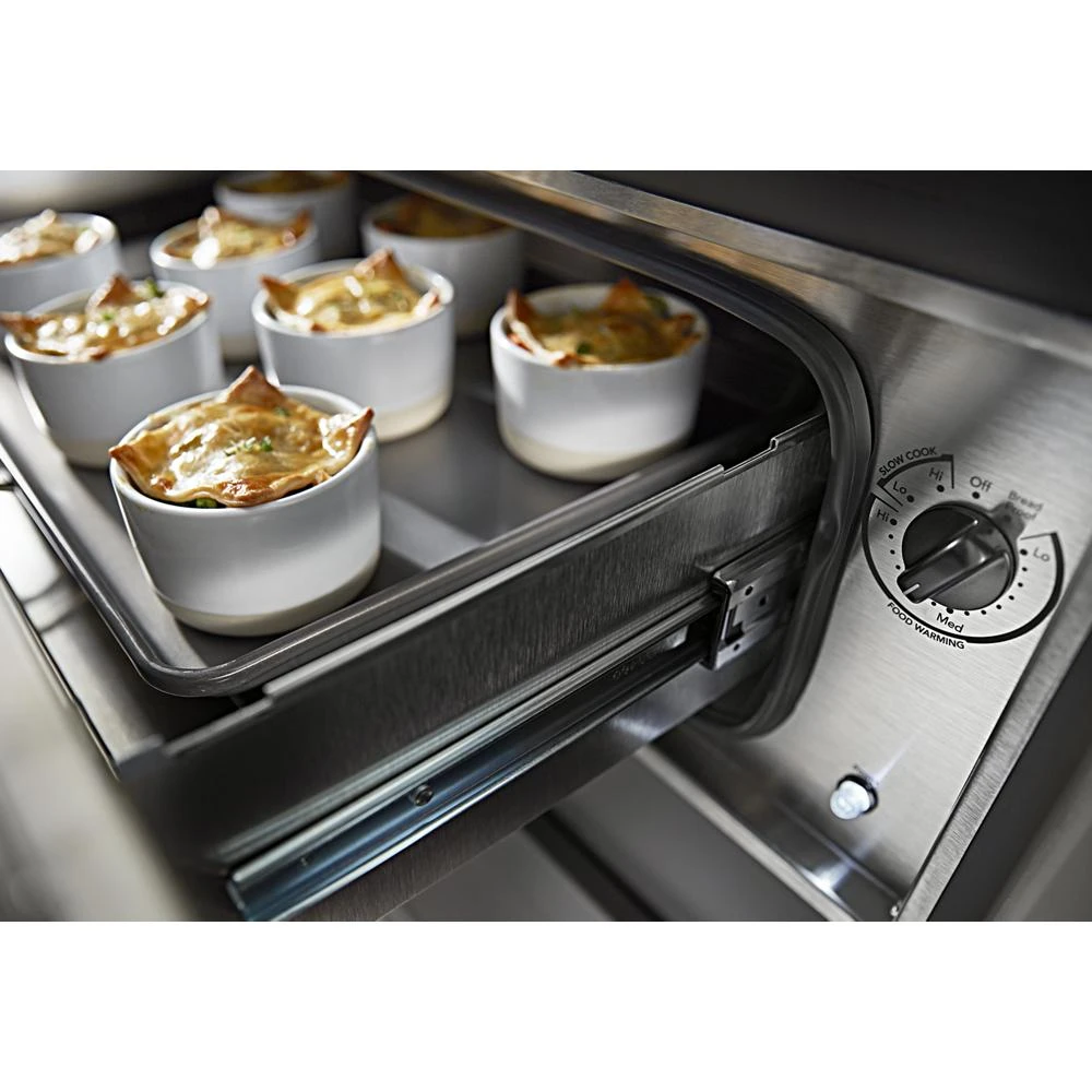 30'' Slow Cook Warming Drawer with PrintShield™ Finish KOWT100EBS