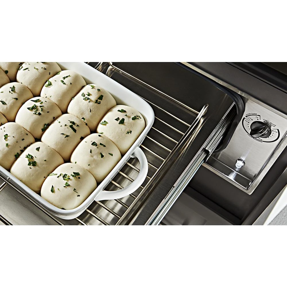 30'' Slow Cook Warming Drawer with PrintShield™ Finish KOWT100EBS
