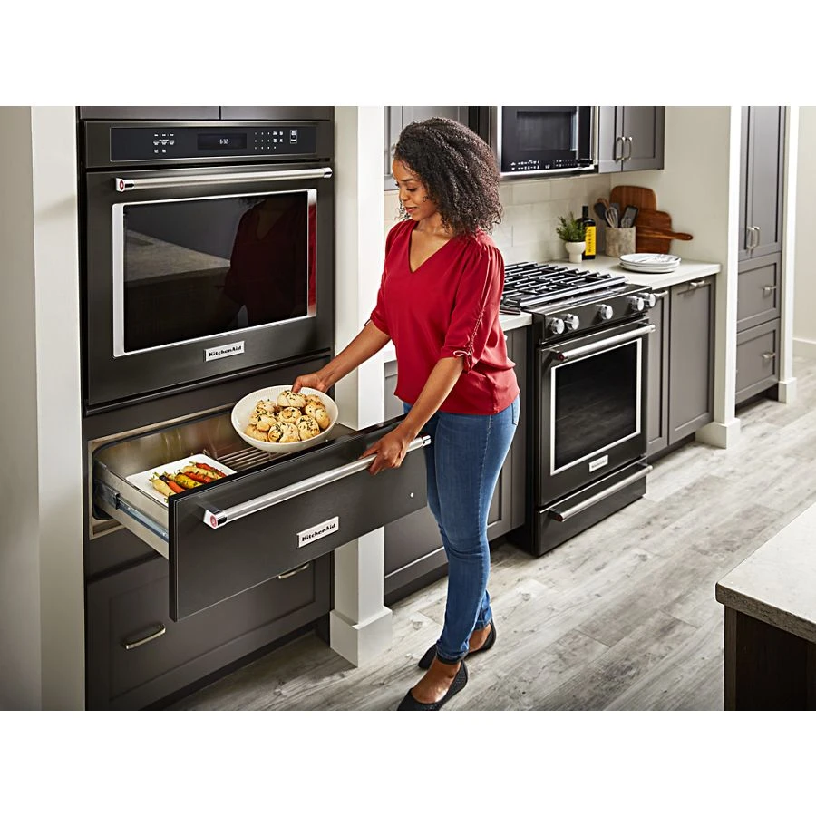 27'' Slow Cook Warming Drawer with PrintShield Finish view 8