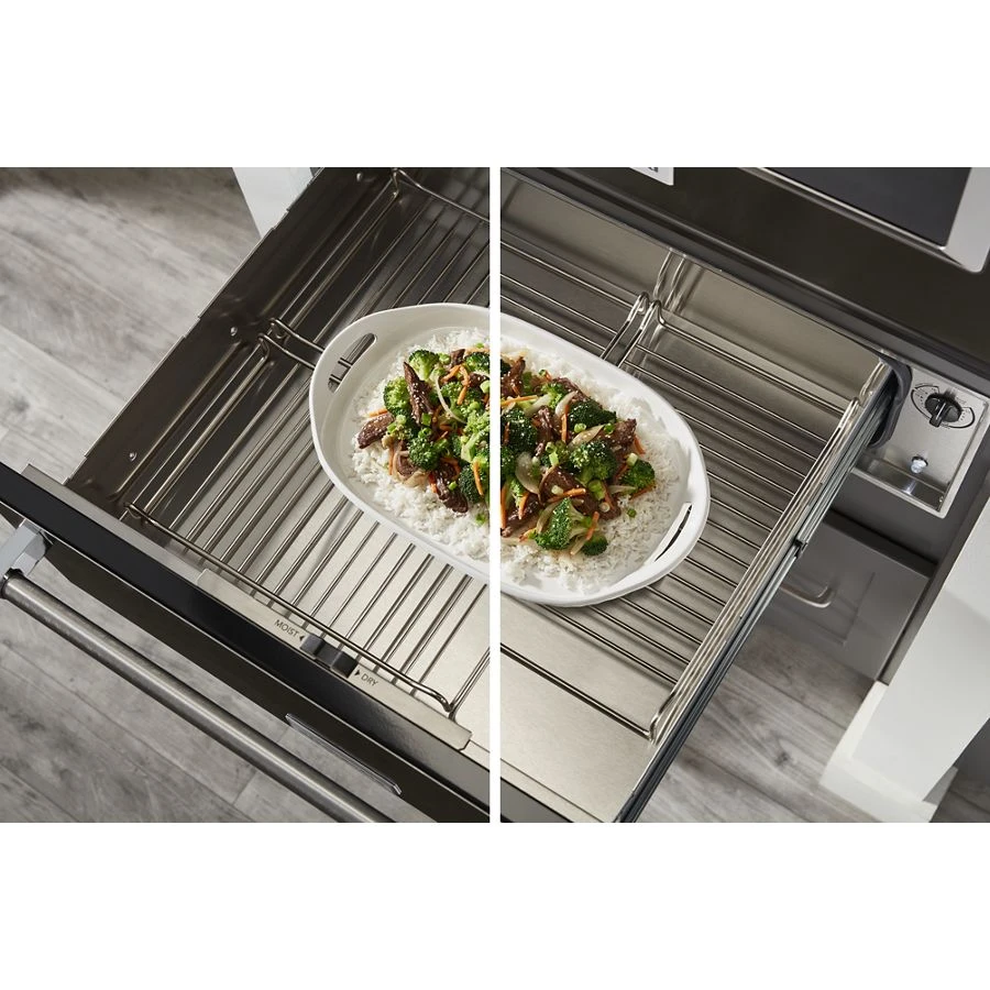 27'' Slow Cook Warming Drawer with PrintShield Finish view 6