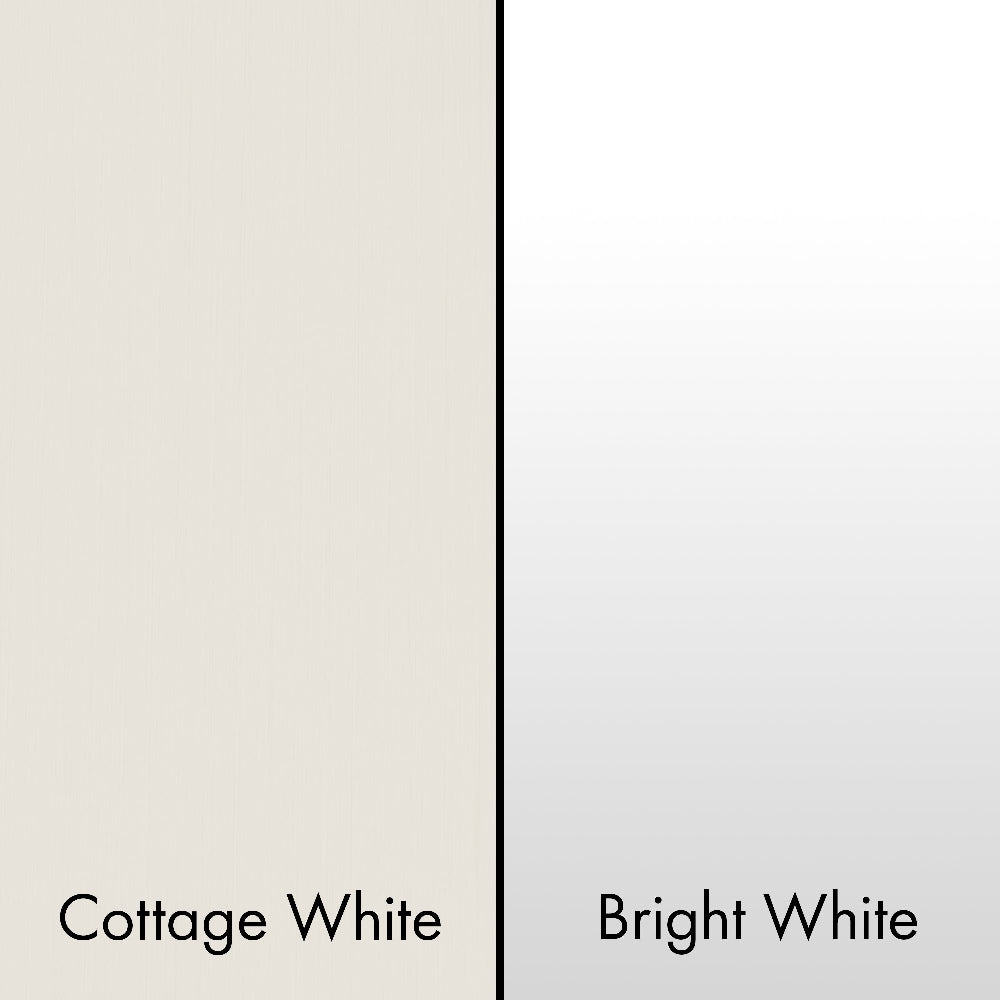 36 In. Ducted Vent Wooden Wall Mount Range Hood In Cottage White KPTT36