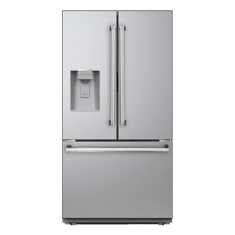36-Width Full Depth French Door Refrigerator with Exterior Ice Maker KR900X