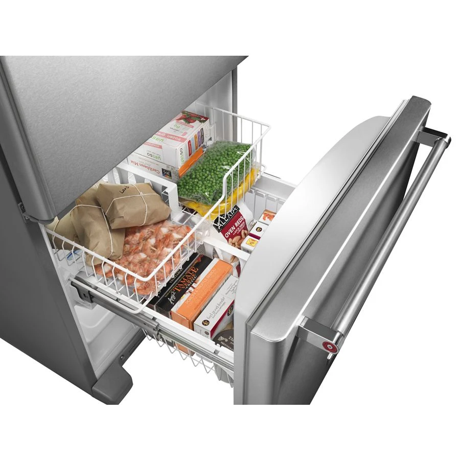 19 Cu. Ft. 30-inch Width Full Depth Non Dispense Bottom Mount Refrigerator KRBL109ESS