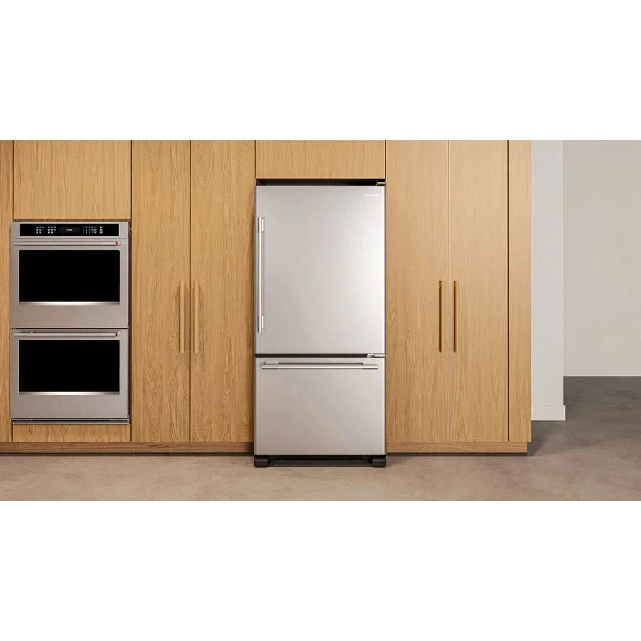 19 Cu. Ft. 30-inch Standard-depth Bottom Mount Refrigerator With Right Door Swing KRBR130SPS