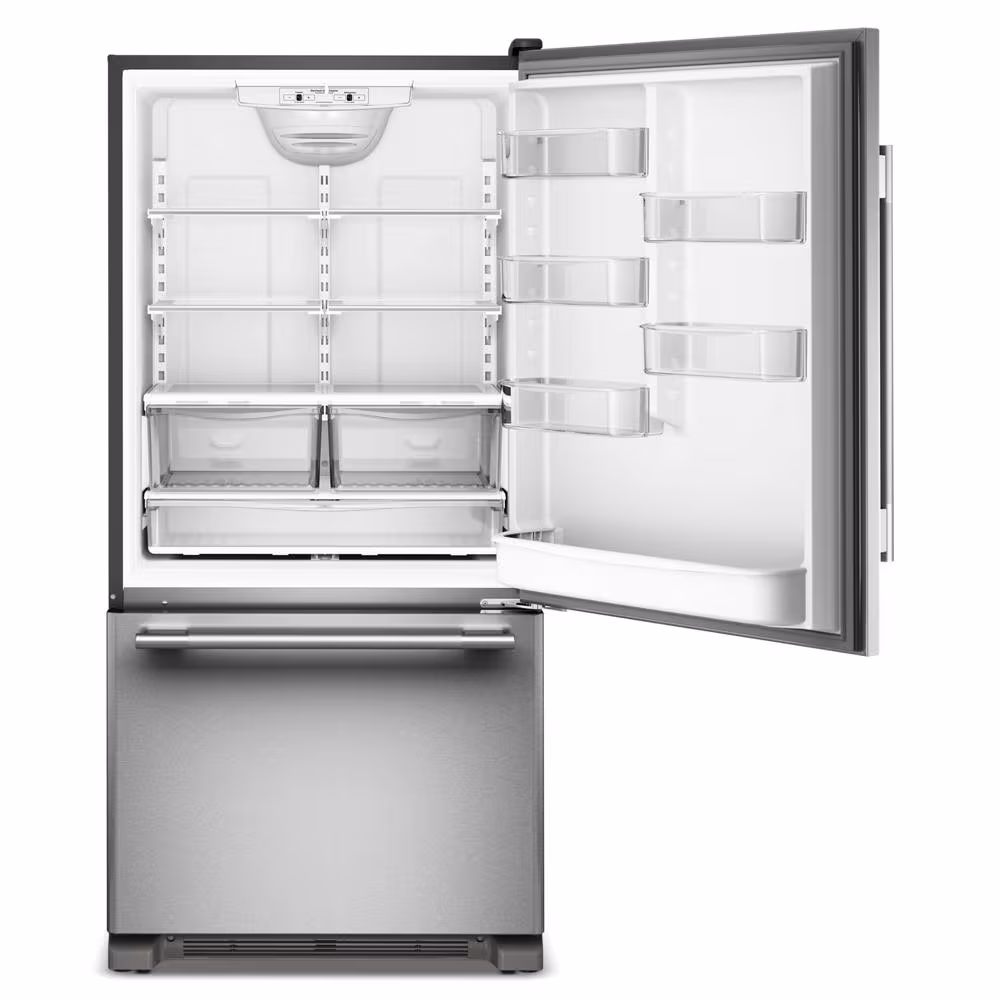 22 Cu. Ft. 33-Inch Standard-Depth Bottom Mount Refrigerator with Right Door Swing view 6