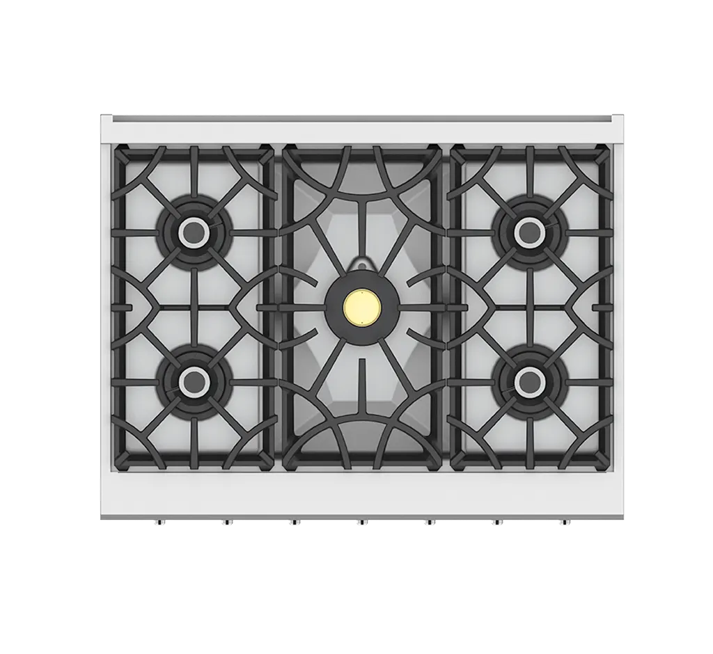 36″ 5-Burner Dual Fuel Range KRD365NG1