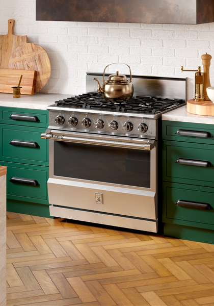 36″ 5-Burner Dual Fuel Range KRD365NGCC1