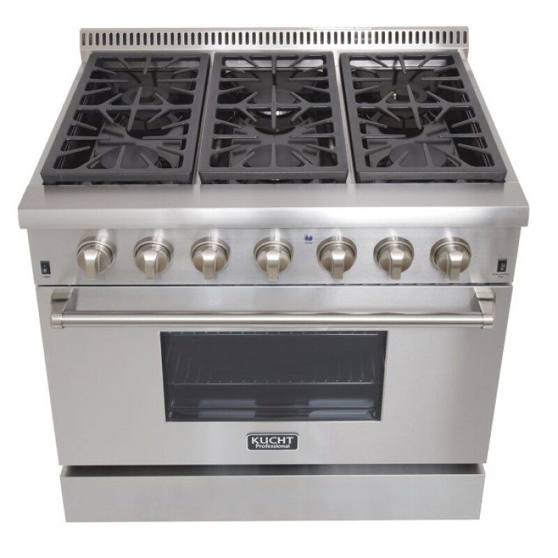 36 Freestanding DualFuel Range KRD366FLP