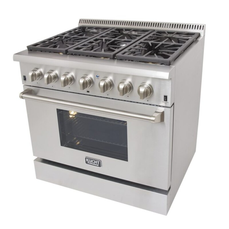 36 Freestanding DualFuel Range KRD366FLP