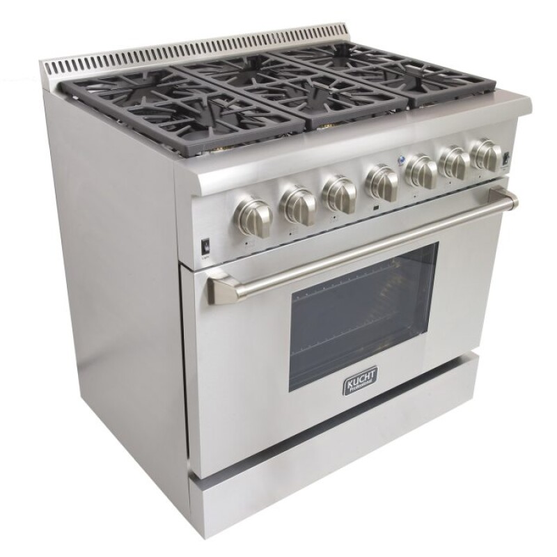 36 Freestanding DualFuel Range KRD366FLP