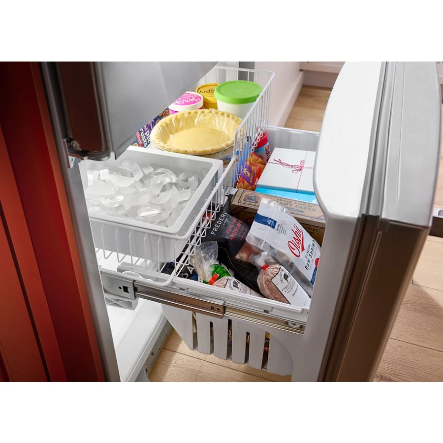 20 cu. ft. 36-Inch Width Counter-Depth French Door Refrigerator with Interior Dispense view 10