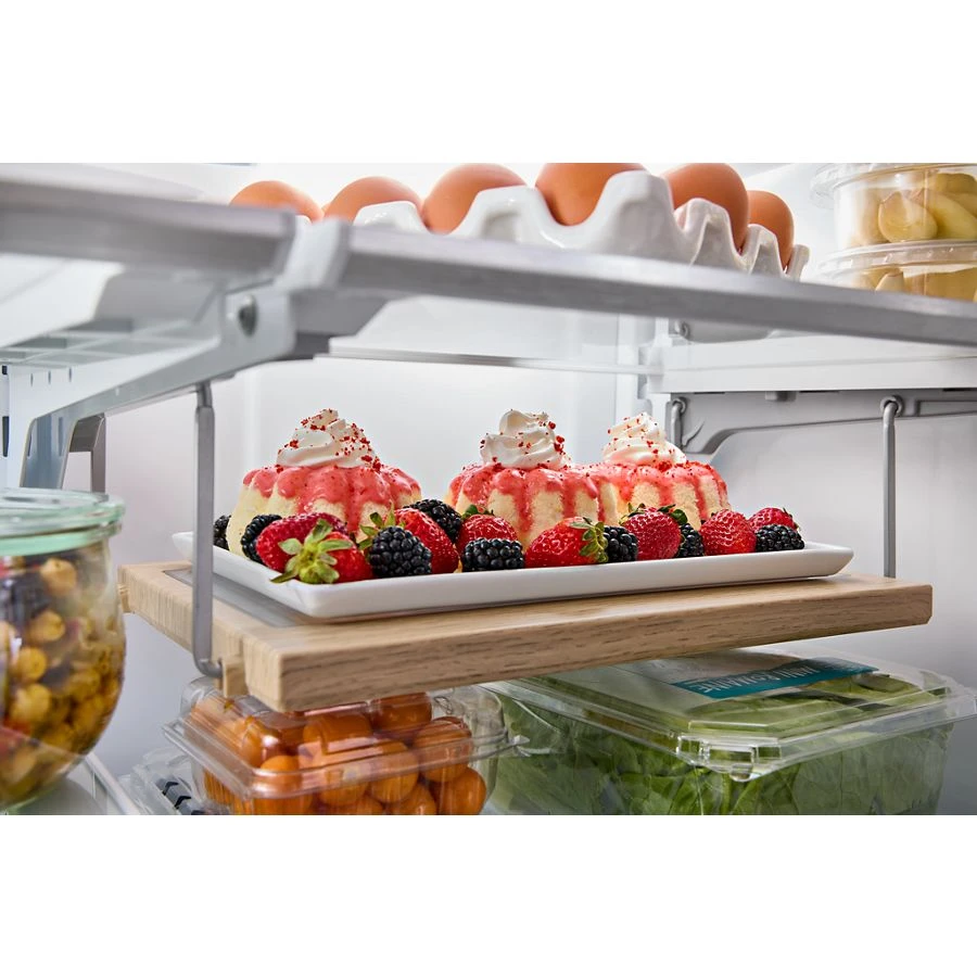 20 cu. ft. 36-Inch Width Counter-Depth French Door Refrigerator with Interior Dispense view 6