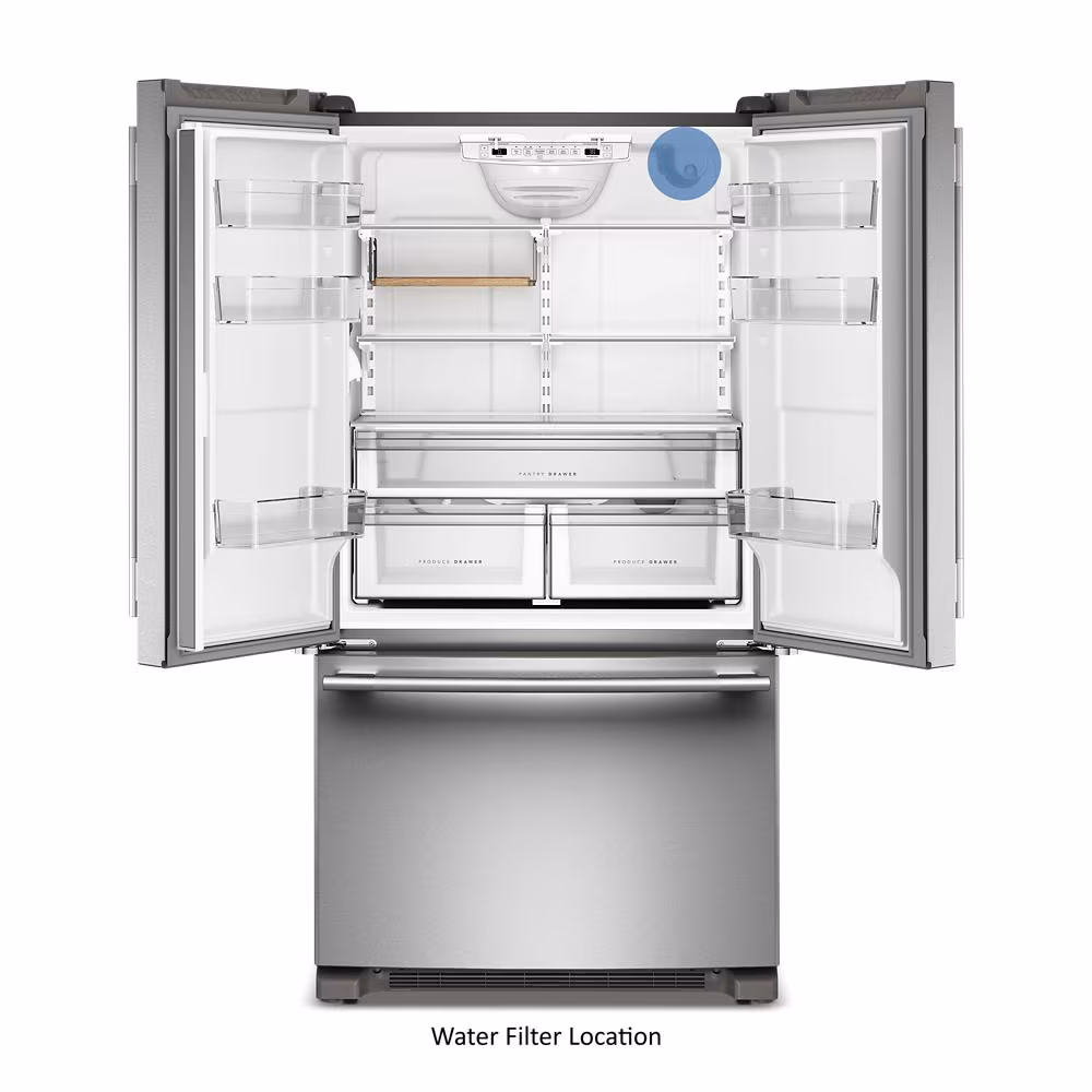 20 Cu. Ft. 36-Inch Counter-Depth French Door Refrigerator with Internal Water Dispenser view 7