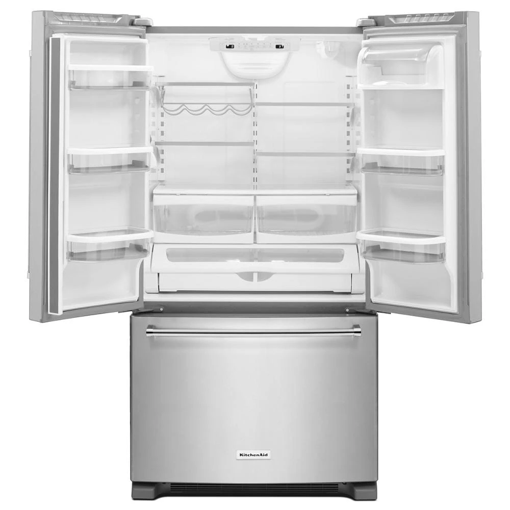 20 cu. ft. 36-Inch Width Counter-Depth French Door Refrigerator with Interior Dispense KRFC300ESS