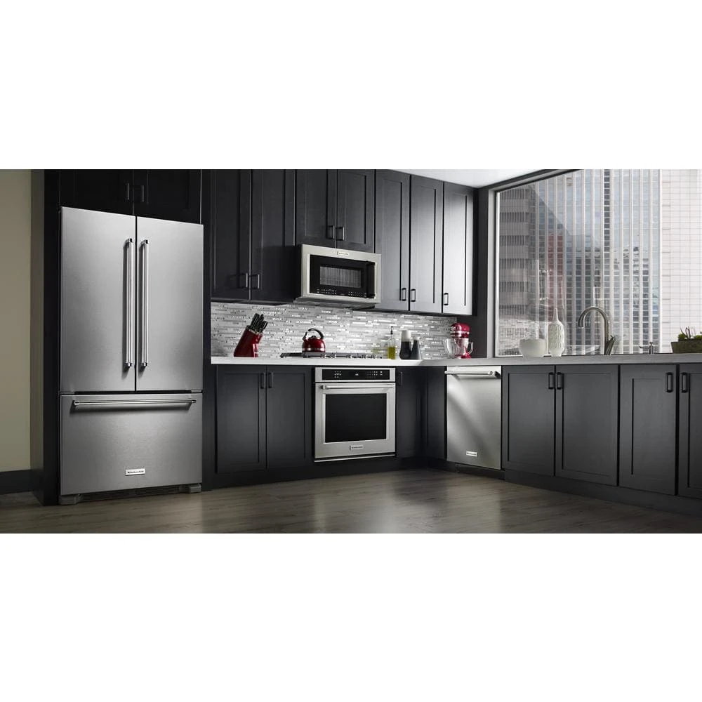 20 cu. ft. 36-Inch Width Counter-Depth French Door Refrigerator with Interior Dispense KRFC300ESS