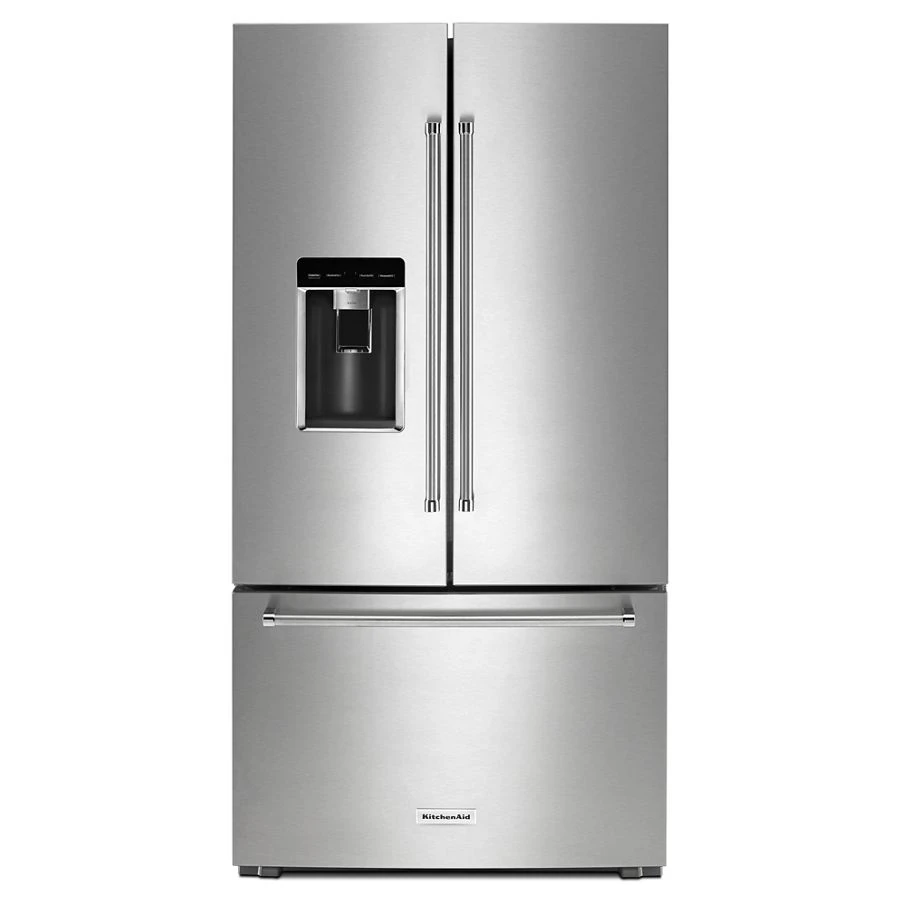 23.8 cu. ft. 36" Counter-Depth French Door Refrigerator KRFC604FSS