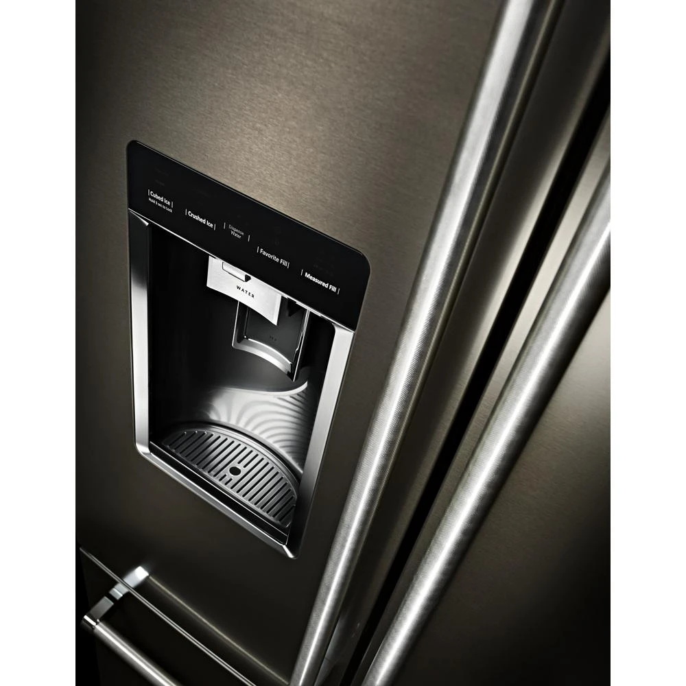 23.8 cu. ft. 36" Counter-Depth French Door Platinum Interior Refrigerator with PrintShield™ Finish view 36
