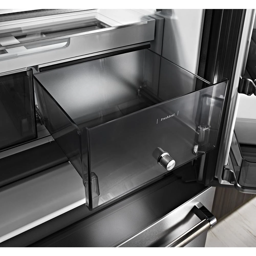 23.8 cu. ft. 36" Counter-Depth French Door Platinum Interior Refrigerator with PrintShield™ Finish view 42