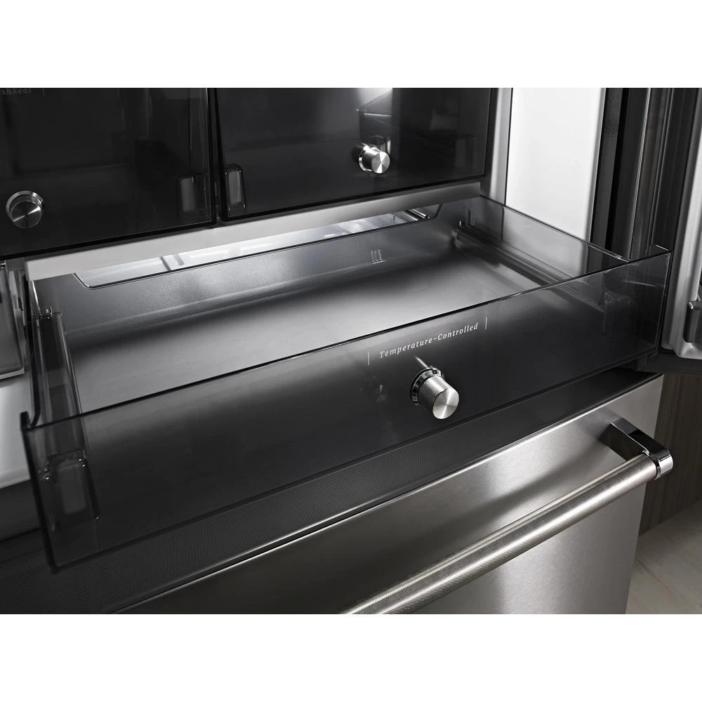 23.8 cu. ft. 36" Counter-Depth French Door Platinum Interior Refrigerator with PrintShield™ Finish view 43