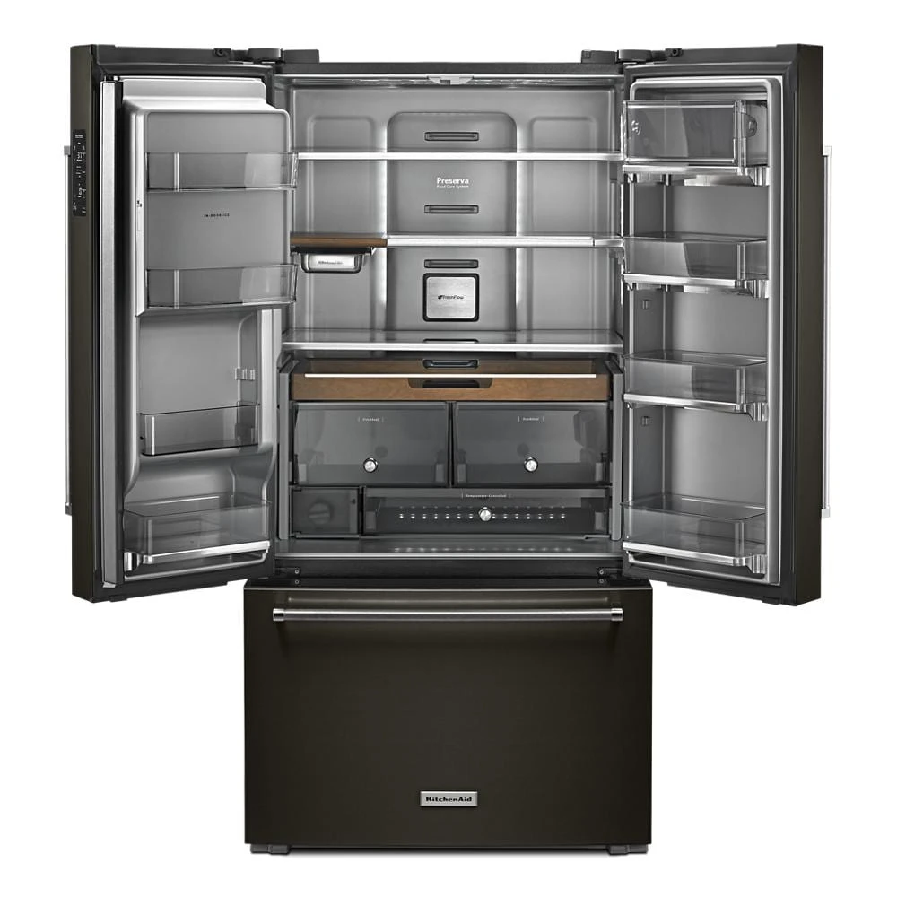 23.8 cu. ft. 36" Counter-Depth French Door Platinum Interior Refrigerator with PrintShield™ Finish view 47