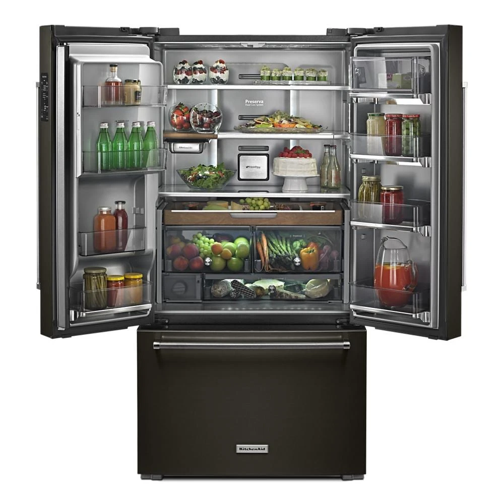 23.8 cu. ft. 36" Counter-Depth French Door Platinum Interior Refrigerator with PrintShield™ Finish view 49