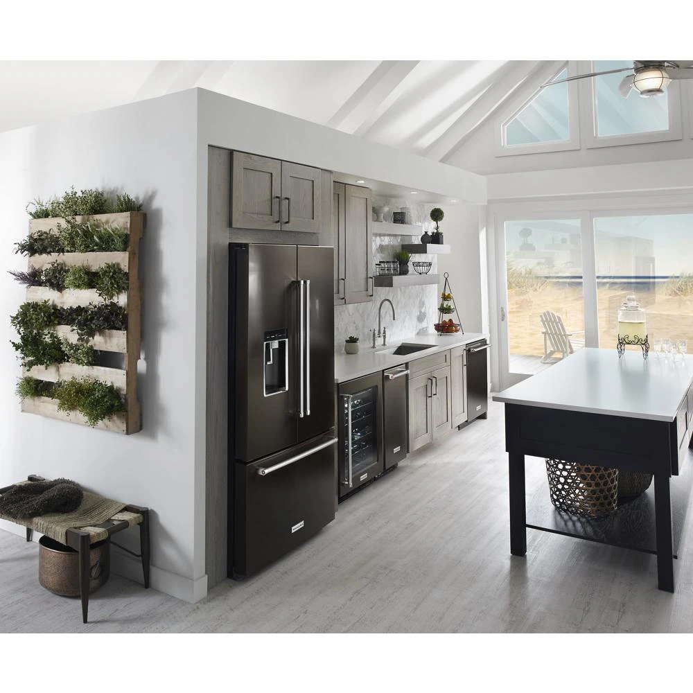 23.8 cu. ft. 36" Counter-Depth French Door Platinum Interior Refrigerator with PrintShield™ Finish view 62
