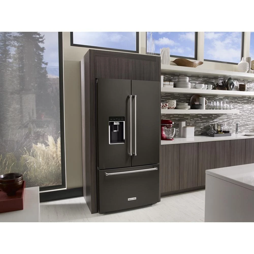 23.8 cu. ft. 36" Counter-Depth French Door Platinum Interior Refrigerator with PrintShield™ Finish view 66
