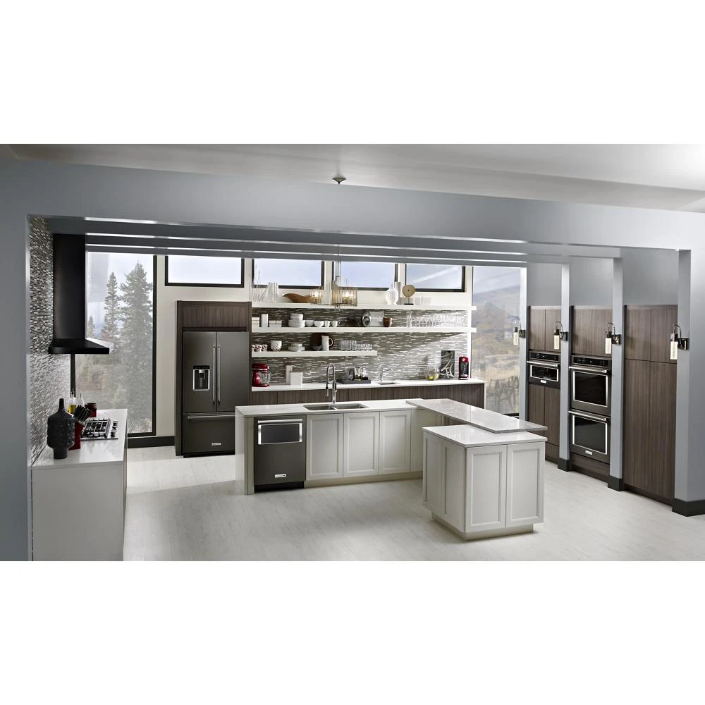 23.8 cu. ft. 36" Counter-Depth French Door Platinum Interior Refrigerator with PrintShield™ Finish view 64
