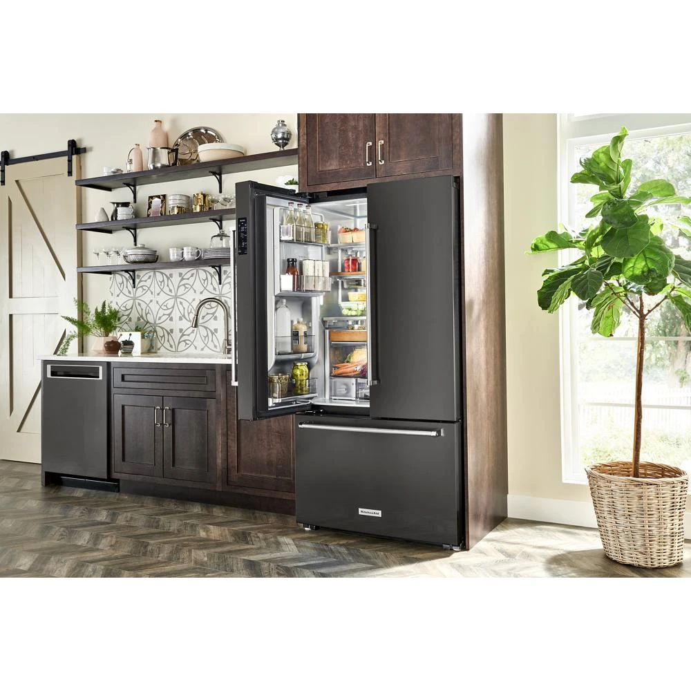 23.8 cu. ft. 36" Counter-Depth French Door Platinum Interior Refrigerator with PrintShield™ Finish view 59