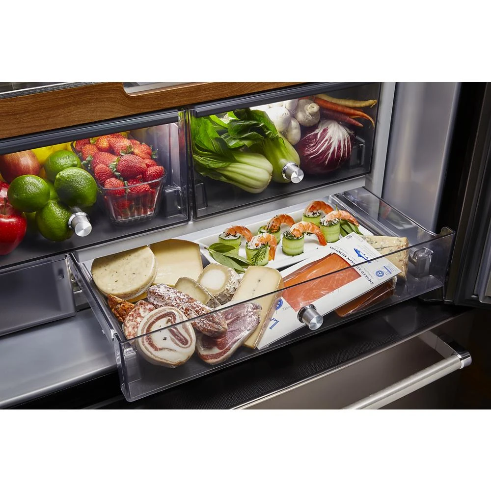 23.8 cu. ft. 36" Counter-Depth French Door Platinum Interior Refrigerator with PrintShield™ Finish view 26
