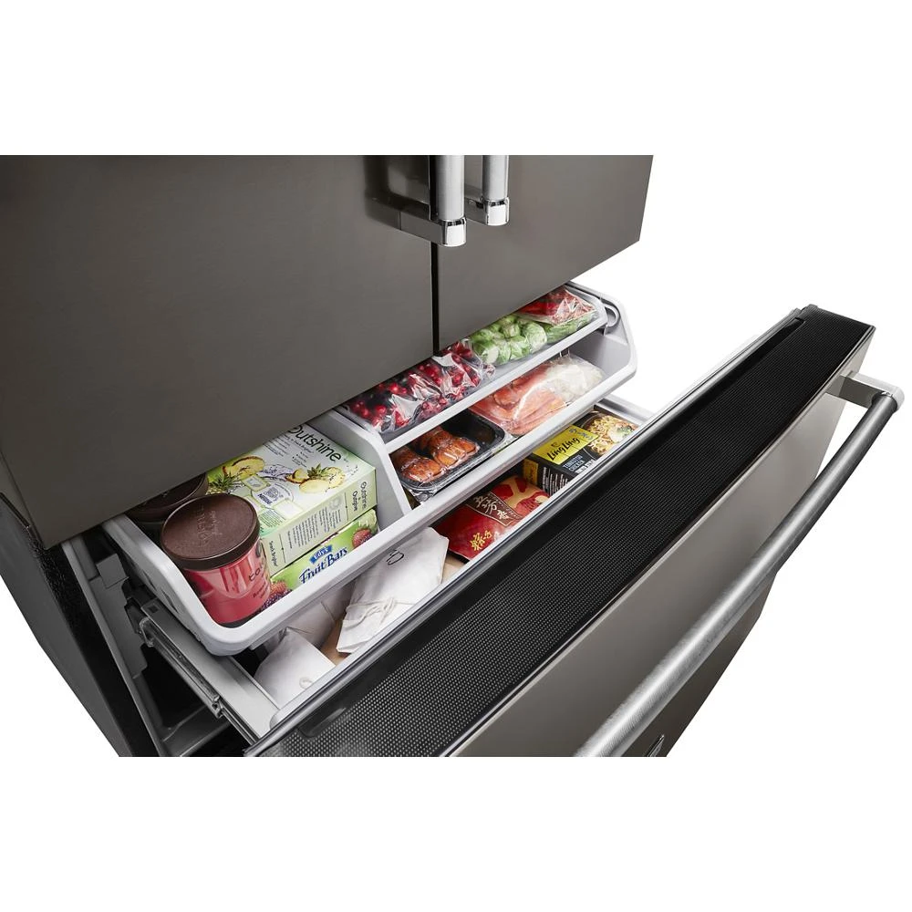 23.8 cu. ft. 36" Counter-Depth French Door Platinum Interior Refrigerator with PrintShield™ Finish view 19