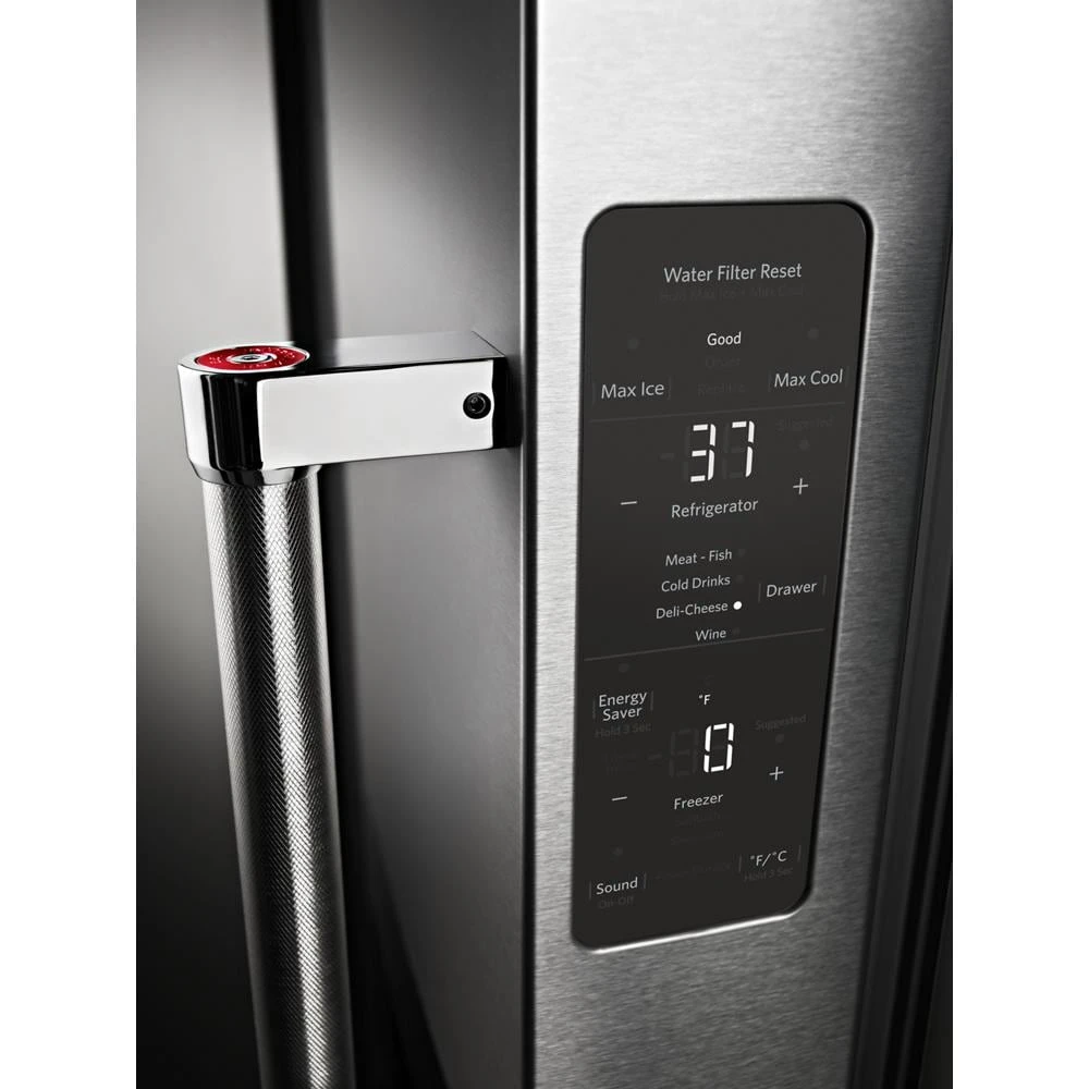 23.8 cu. ft. Counter-Depth French Door Platinum Interior Refrigerator with PrintShield™ Finish view 68