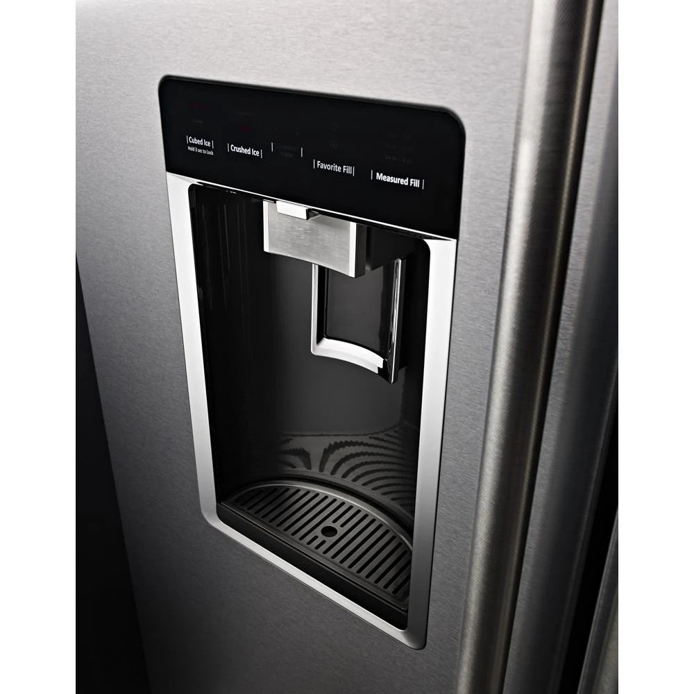23.8 cu. ft. Counter-Depth French Door Platinum Interior Refrigerator with PrintShield™ Finish view 65