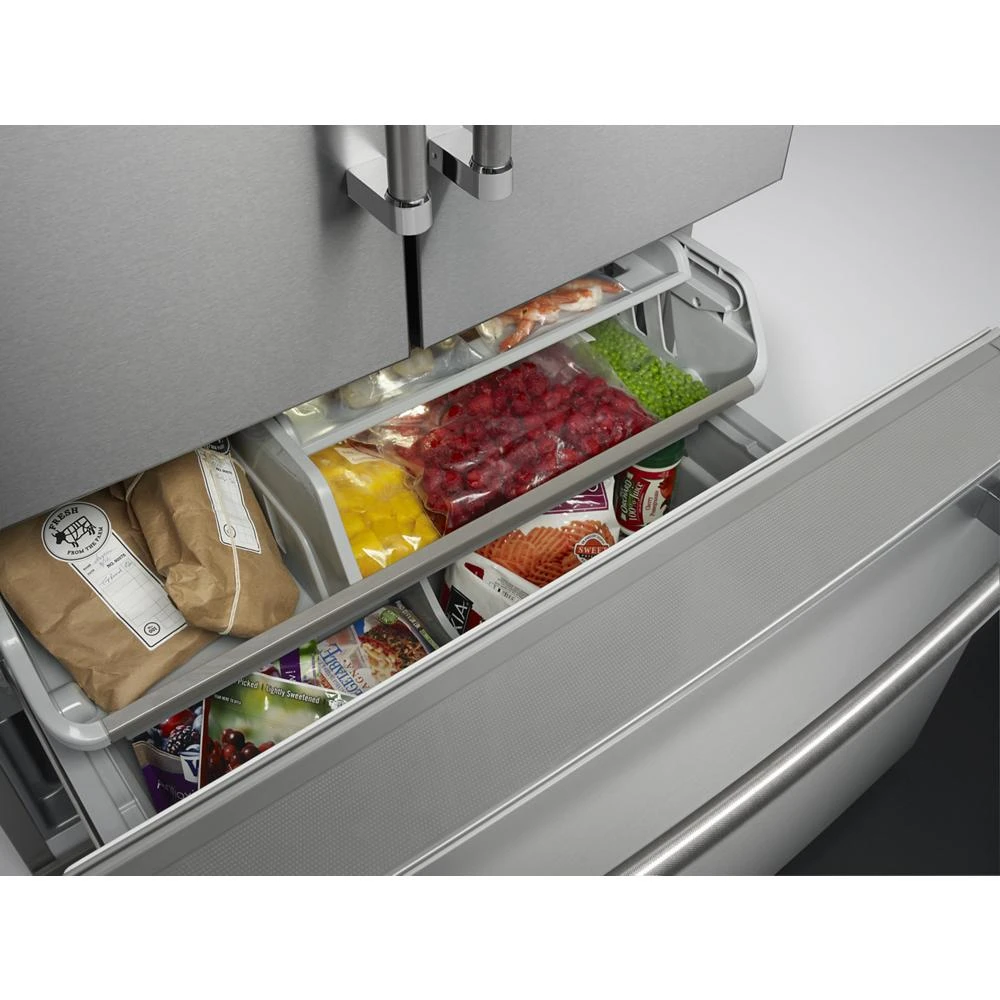 23.8 cu. ft. Counter-Depth French Door Platinum Interior Refrigerator with PrintShield™ Finish view 51