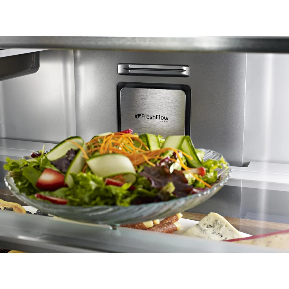 23.8 cu. ft. Counter-Depth French Door Platinum Interior Refrigerator with PrintShield™ Finish view 59
