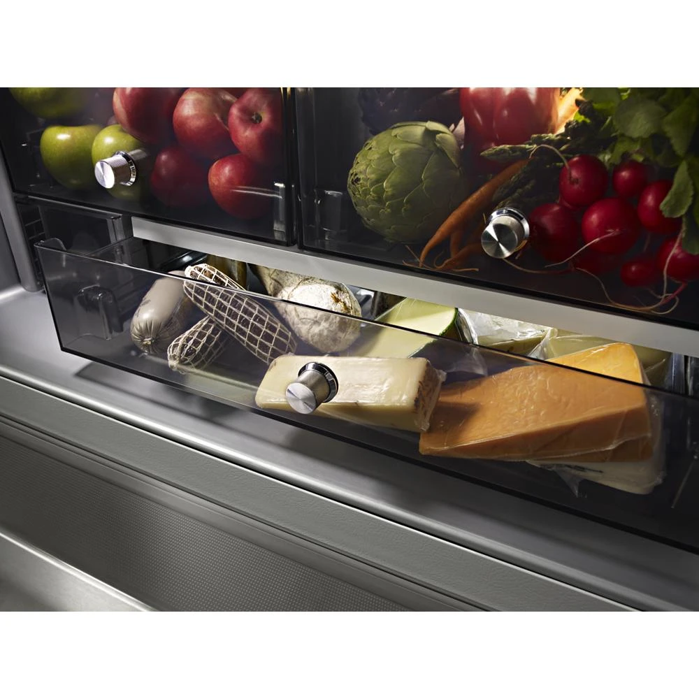 23.8 cu. ft. Counter-Depth French Door Platinum Interior Refrigerator with PrintShield™ Finish view 57